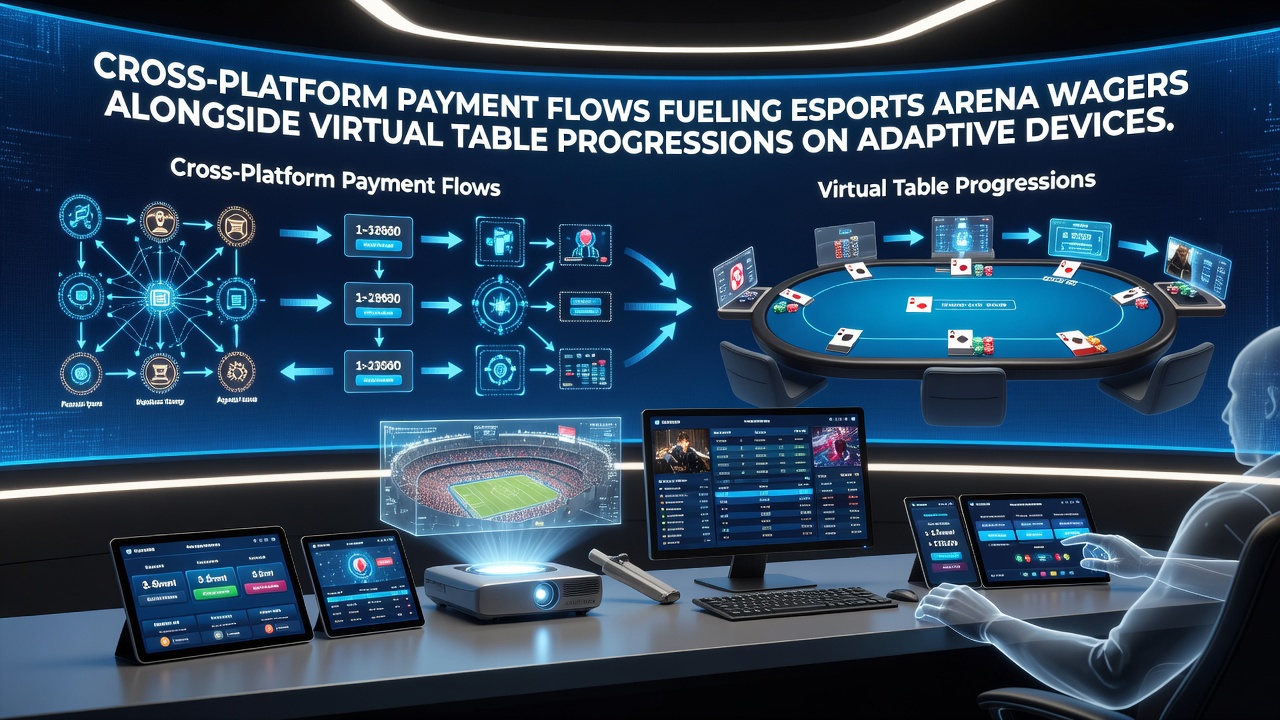 Cross-platform betalingsstromen in esports en virtuele tafels op mobiele apparaten