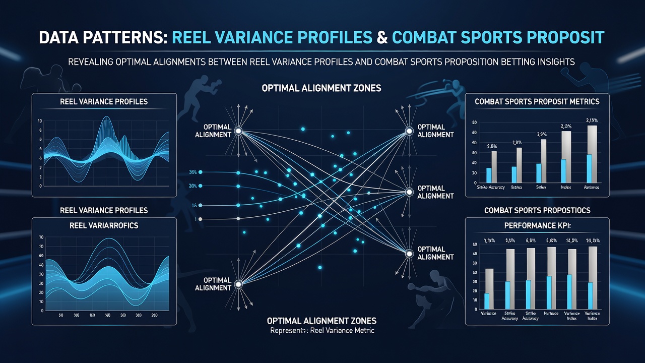 Mobiele app interface met data patronen voor slot variance en vechtsport weddenschappen