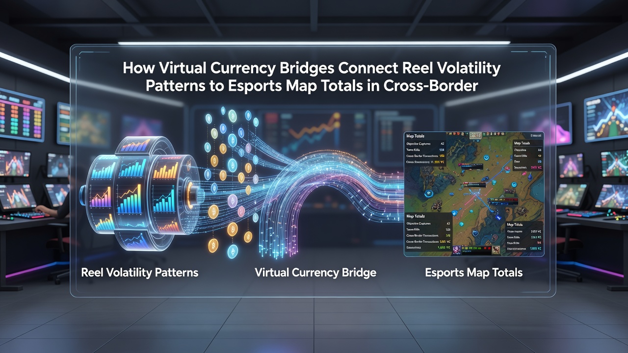 Esports map totals gekoppeld aan volatiliteitspatronen via cryptobruggen