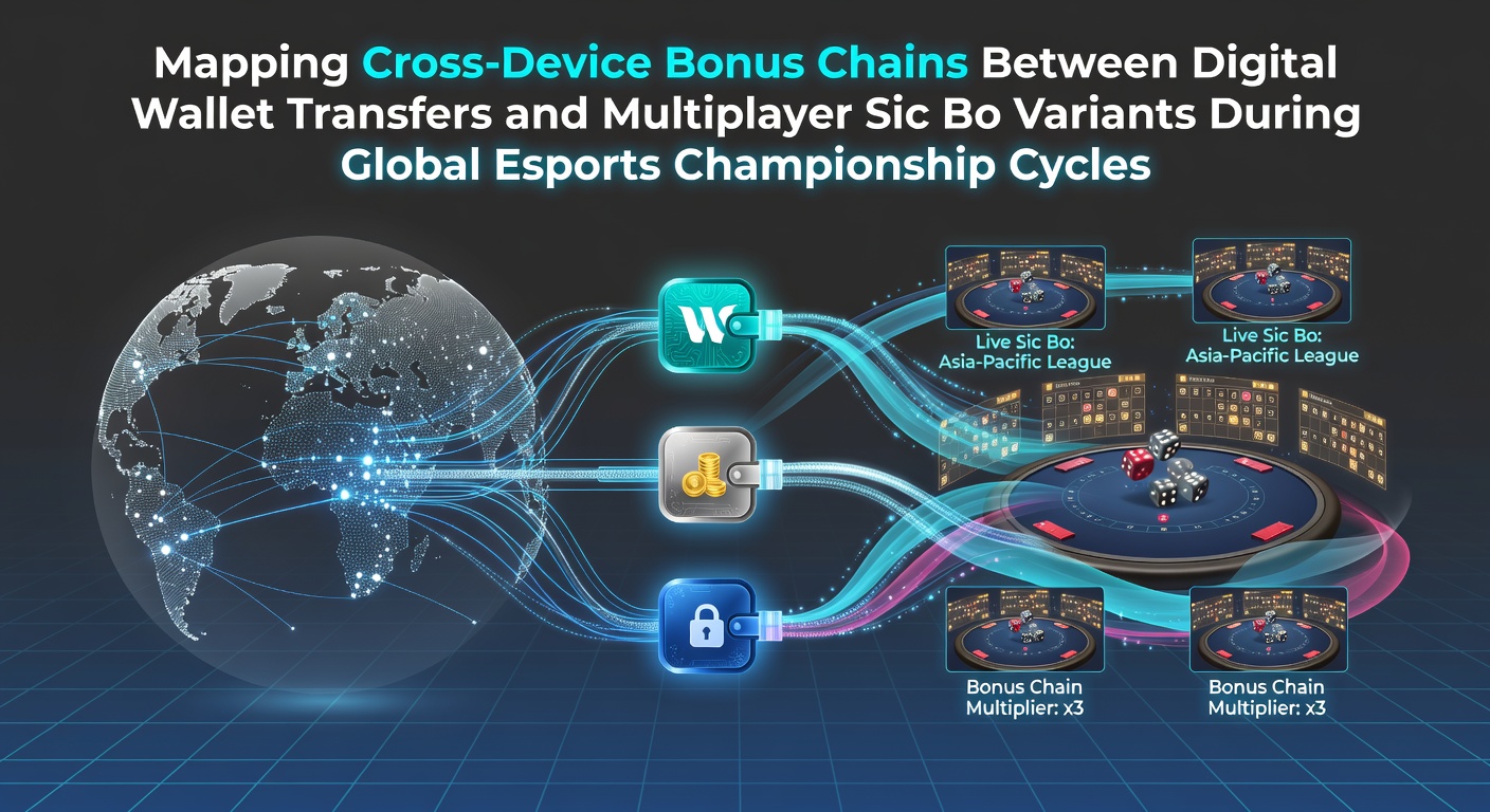 Cross-device bonus mapping visualization showing digital wallet transfers linked to Sic Bo variants in esports cycles