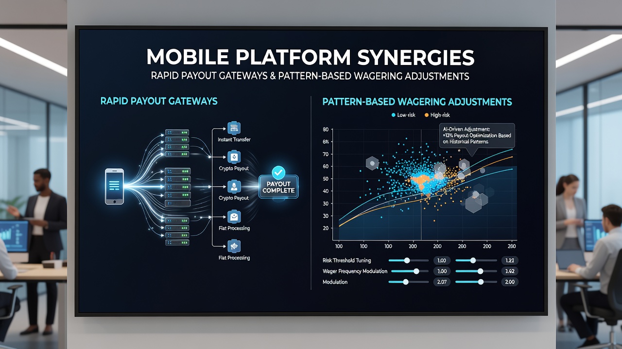 Patroonherkenning en snelle transacties in mobiele casino- en sportweddenschappen