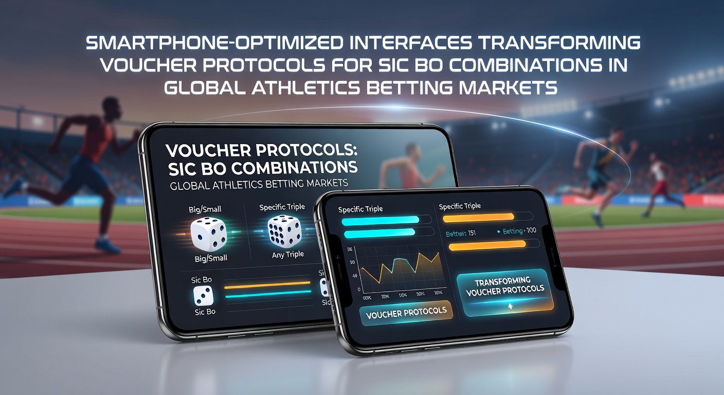 Smartphone interfaces die voucherprotocollen transformeren voor Sic Bo in atletiekweddenschappen