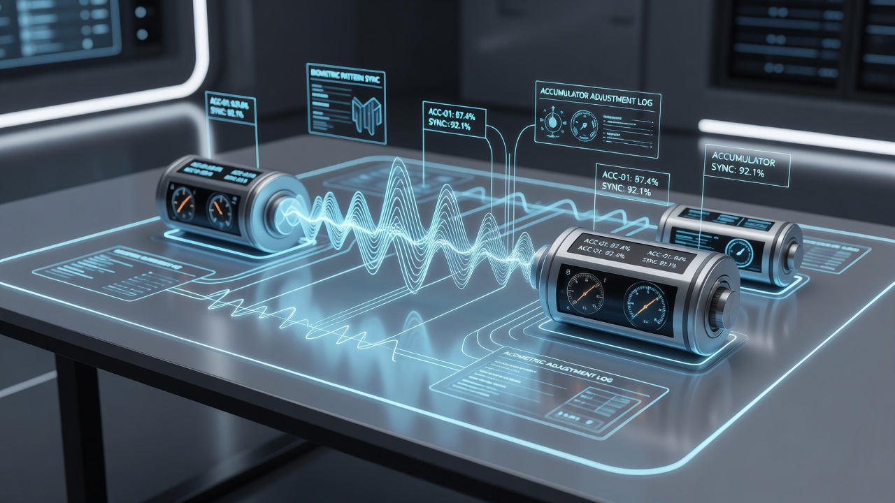 Illustratie van virtuele tafel met biometrische en prepaid-integratie